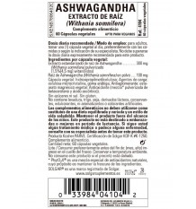 Ashwagandha Solgar Raiz 60 Capsulas