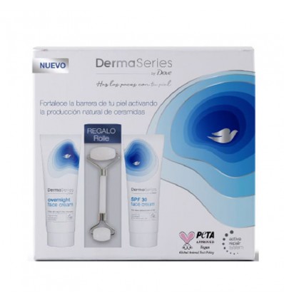 Dermaseries Crema Facial Dia 50ml + Crema Noche 50ml + Roller