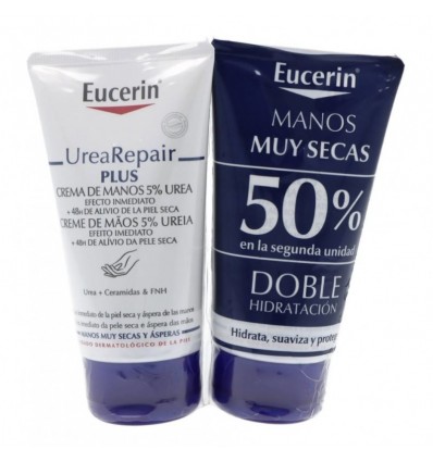 Eucerin Urea Repair Plus Hand Cream 75ml + 75ml Duplo Promotion