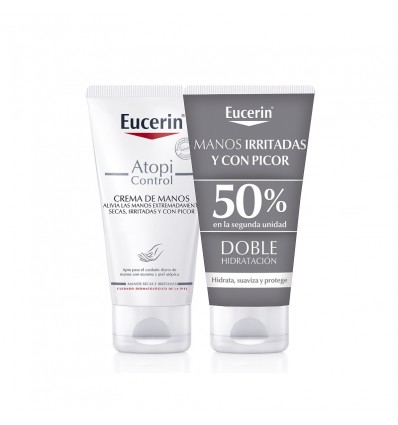 Eucerin Atopi Control Crema de Manos 75ml + 75ml Duplo Promocion Eucerin Atopi Control Crema de Manos 75ml + 75ml Duplo Promocion