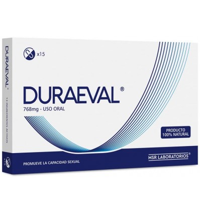 Duraeval 768mg 15 Pastillas Potenciador Erecciones