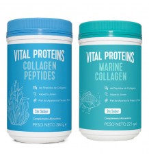 Vital Proteins Original 284g + Marine 221g Pack Tratamiento 26 Dias