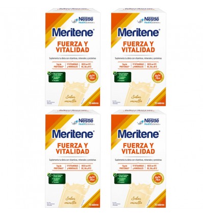 Meritene drink pack vainilla 6 unidades x 125 ml