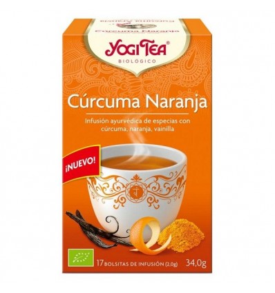 Yogi tea Curcuma Naranja 17 Bolsitas