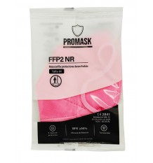Mask FFP2 NR Promask Pink 1 Unit Size Medium