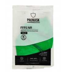 Mascarilla FFP2 NR Promask Verde 1 Unidad Talla Mediana