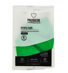 Mask FFP2 NR Promask Green 1 Unit Size Medium