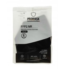 Mascarilla FFP2 NR Promask Negra 1 Unidad Talla Mediana