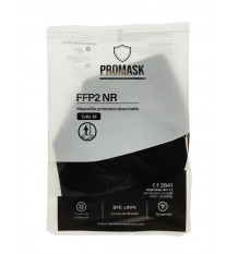 Mask FFP2 NR Promask Black 1 Unit Medium Size
