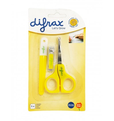 Difrax Set de Manicura Amarillo