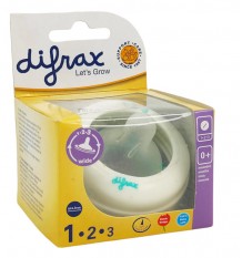 Diffrax Sauger breiter Mund 3 Positionen
