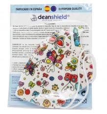 Deanshield Mascarilla Reutilizable Higienica Infantil Mariposas