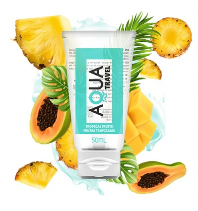 Aqua Lubricante Base Agua Frutas Tropicales 50ml