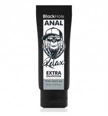 Black Hole Gel Base Agua Dilatacion Anal 70ml Tamaño Mini