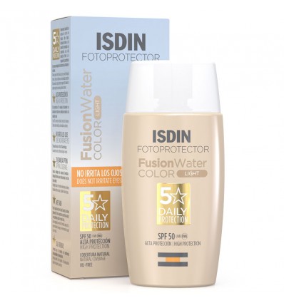 Photoprotecteur Isdin 50 Lumière de Couleur d'Eau de Fusion 50 ml