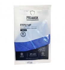 Maske FFP2 NR Promask Blau-Dunkel 1 Unit Medium Size