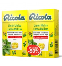 Ricola Duopack Box Lemon Candies Double