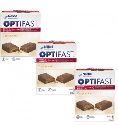 Optifast Barritas Capuchino Triplo 18 unidades