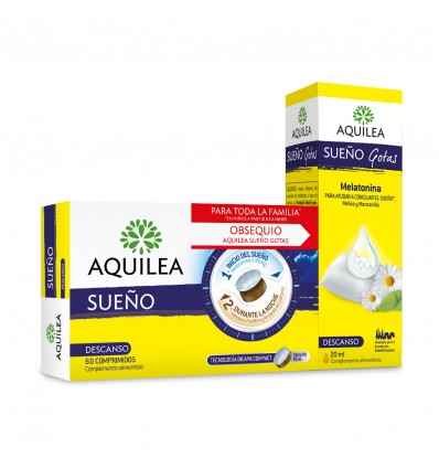 Aquilea Sleep 1,95 Mg 60 Tabletten + Aquilea Sleep Tropfen 20ml