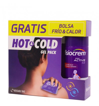 Fisiocrem Spray Active 150ml + saco Frio grátis Pack promoção