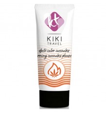 Kiki Travel Gel Deslizante Sabor A Cannabis Efecto Calor Intenso 50 ml