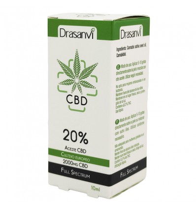 Aceite Cbd 20% 10ml Drasanvi Aceite Cbd 20% 10ml Drasanvi