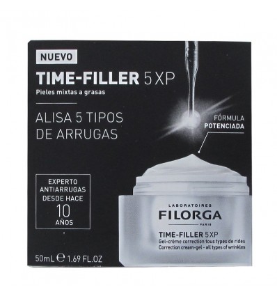 Gel Crème Filorga Time Filler 5XP pour Peaux Mixtes ou Grasses 50ml