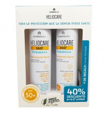Heliocare 360 Spray Pédiatrique Fps 50 200 ml + 200 ml Double Promotion