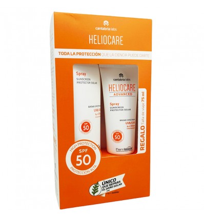 Heliocare 50 Advaced Spray 200 ml+Spray 75ml Regalo