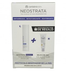 Neostrata Resurface Alta Potência R soro 50ml + Heliocare 360 Age Active 15ml