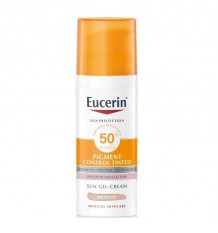 Eucerin Pigment Control SPF50+ Color Medio Gel-Crema Solar Facial 50ml