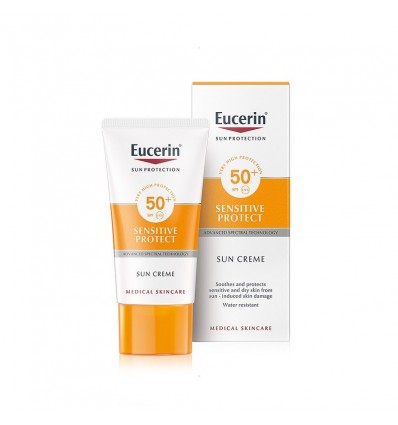 Eucerin Sun Creme Sensitive Protect Piel Sensible FPS50+ 50ml