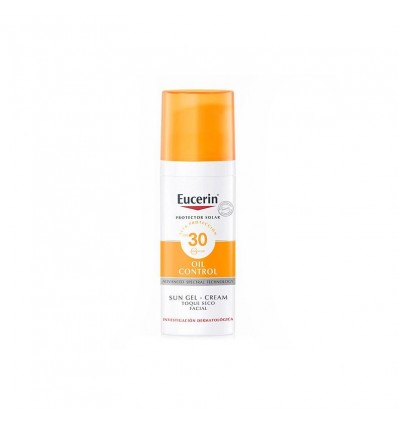 Eucerin Oil Control Sun 30 Gel Crema Toque Seco 50 ml