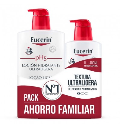 Eucerin Ph5 Locion Ultraligera 1000 ml + 400 ml Promocion