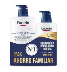 Eucerin Urea Repair Plus Lotion 1000 ml 400 ml Geschenk