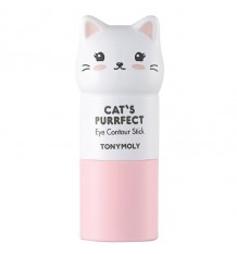 Tonymoly Cat´s Purrfect Stick contorno de ojos 9g con Leche y Seda