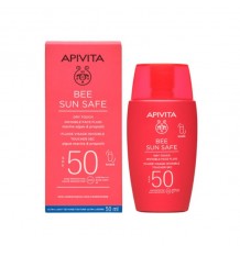 Apivita Bee Sun Safe Invisible Facial Fluid Dry Touch Spf50 50ml