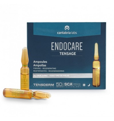 Endocare Tensage Ampollas 20 Unidades