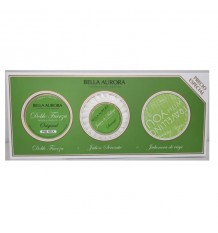 Bella Aurora Pack Peau Sèche Double Force + Savon Sérénité + Porte-Savon de Voyage CADEAU