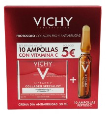 Vichy Liftactiv Collagen Specialist 50ml + 10 Ampollas Peptide C