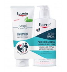 Eucerin Atopi control Lotion 400ml+ Oleogel de Bain 400 ml