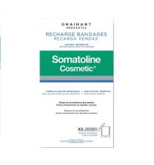 Bandages de Remplacement à la Somatoline Drainant Réducteur 6 Unités