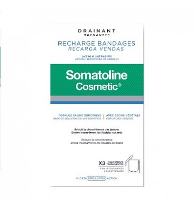 Somatoline Recambio Vendas Drenante Reductoras 6 Unidades Somatoline Recambio Vendas Drenante Reductoras 6 Unidades