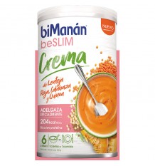 Bimanan Beslim creme de lentilha vermelha e quinoa 318g