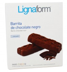 Barres Lignaform Chocolat Noir 5 Unités