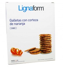 Lignaform Galletas Corteza Naranja 5 Raciones