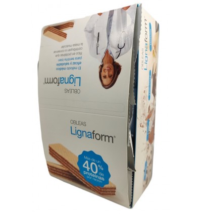 Lignaform Oblea Yogur Expositor de 24 unidades