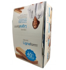 Lignaform Oblea Chocolate Expositor de 24 unidades