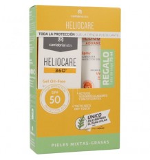 Heliocare 360 Gel Gel Oil Free SPF50 50ml + advanced spray 75ml