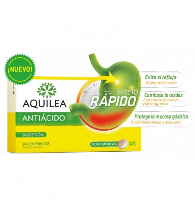 Aquilea Antiacid 24 Tablets Three-layer